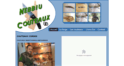 Desktop Screenshot of nebbiu-couteaux.com